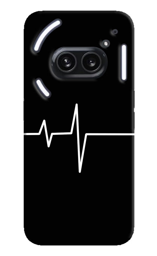 Heart Beats Nothing Phone 2A Plus Hard Case Back Cover by Casekaro