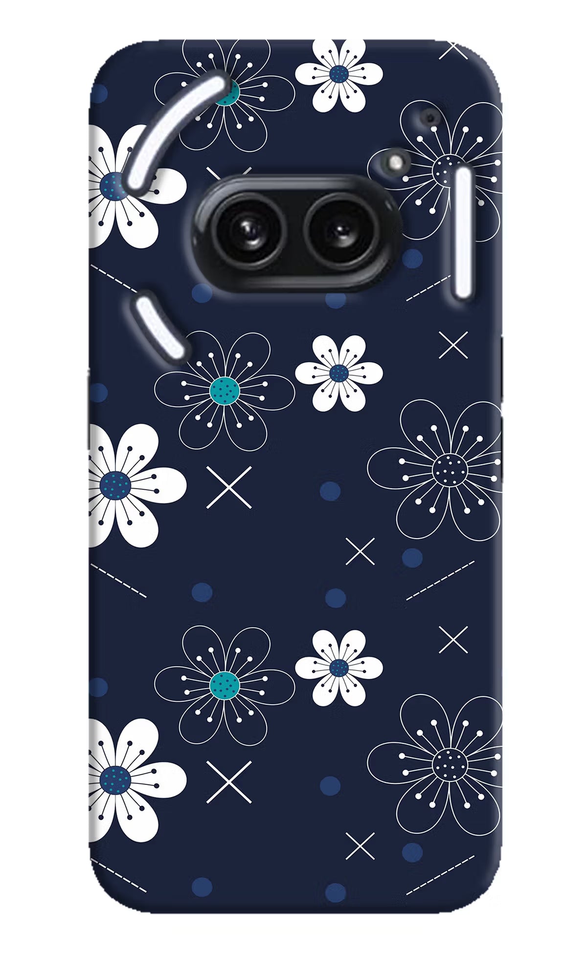 Flowers Nothing Phone 2A Plus Hard Case Back Cover by Casekaro