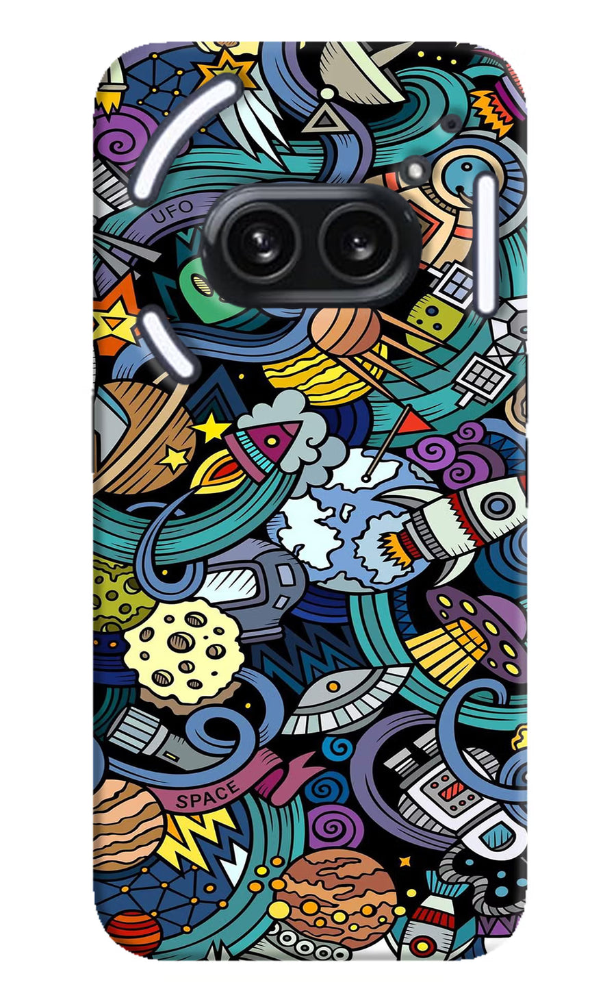 Space Abstract Nothing Phone 2A Plus Back Cover, Hard case