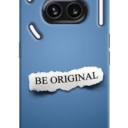 Be Original Nothing Phone 2A Plus Hard Case Back Cover by Casekaro