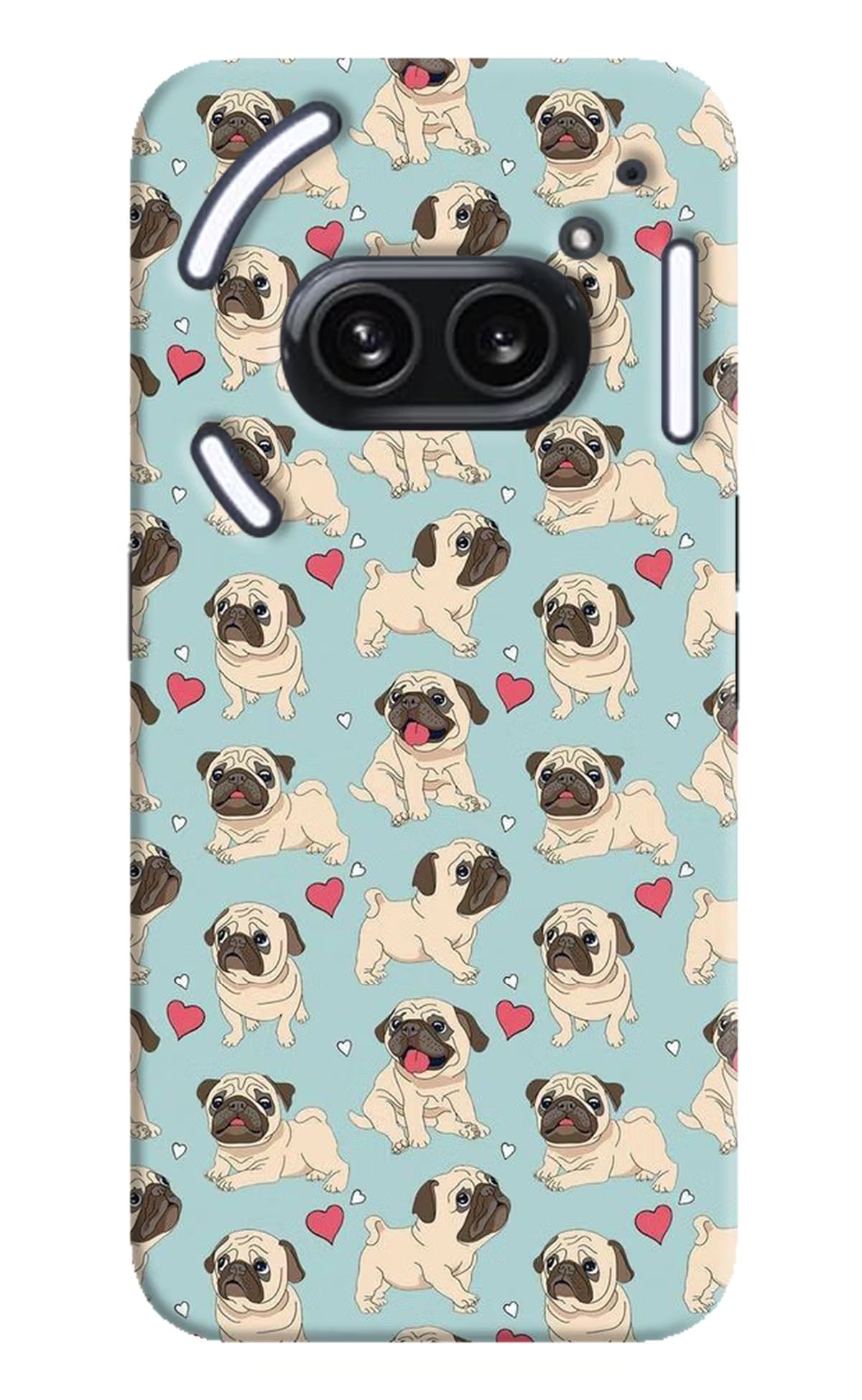 Pug Dog Nothing Phone 2A Plus Hard Case Back Cover by Casekaro