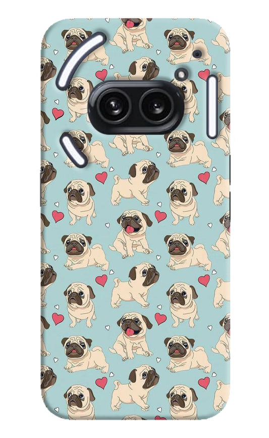 Pug Dog Nothing Phone 2A Plus Hard Case Back Cover by Casekaro