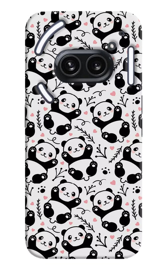 Cute Panda Nothing Phone 2A Plus Hard Case Back Cover by Casekaro