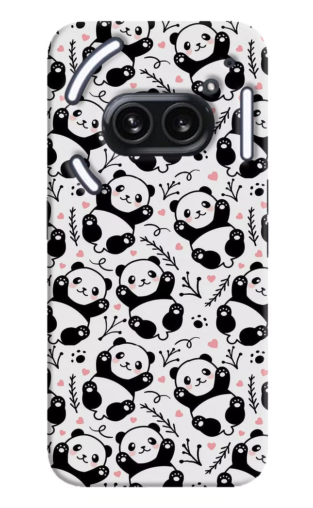 Cute Panda Nothing Phone 2A Plus Hard Case Back Cover by Casekaro