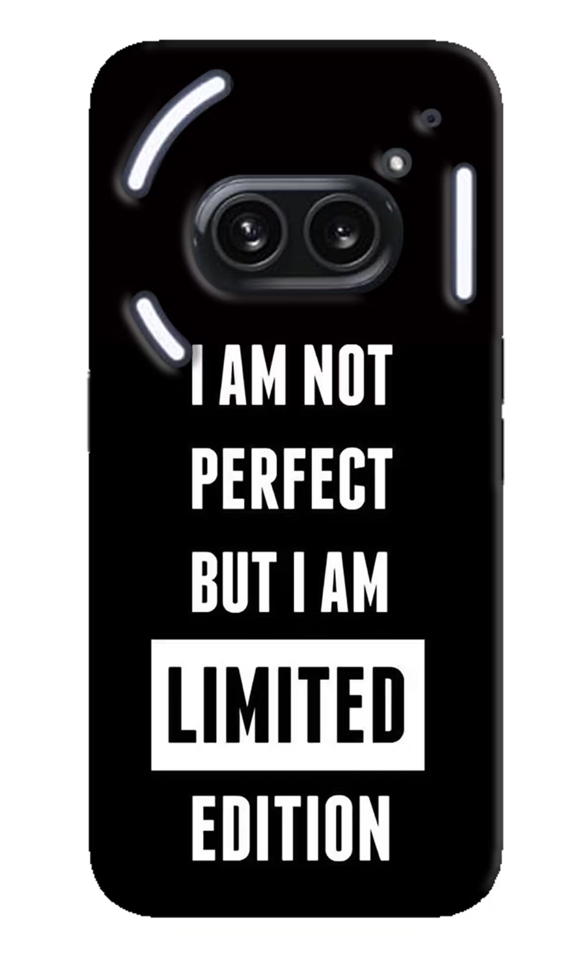 I Am Not Perfect But I Am Limited Edition Nothing Phone 2A Plus Hard Case Back Cover by Casekaro