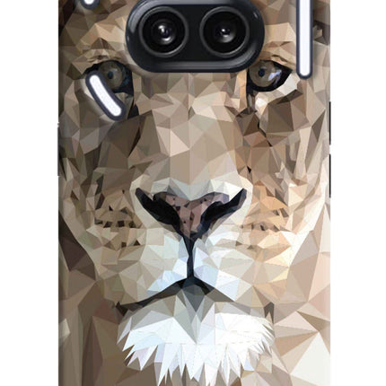 Lion Art Nothing Phone 2A Plus Hard Case Back Cover by Casekaro