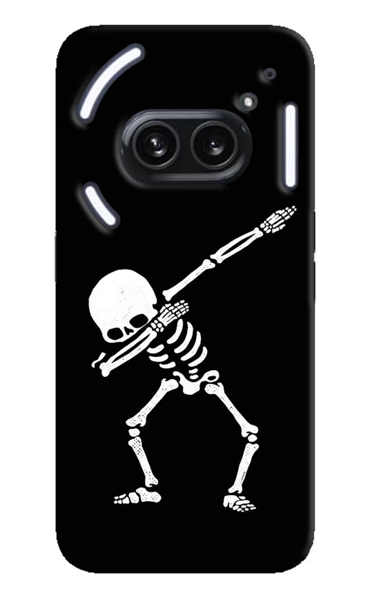 Dabbing Skeleton Art Nothing Phone 2A Plus Hard Case Back Cover by Casekaro