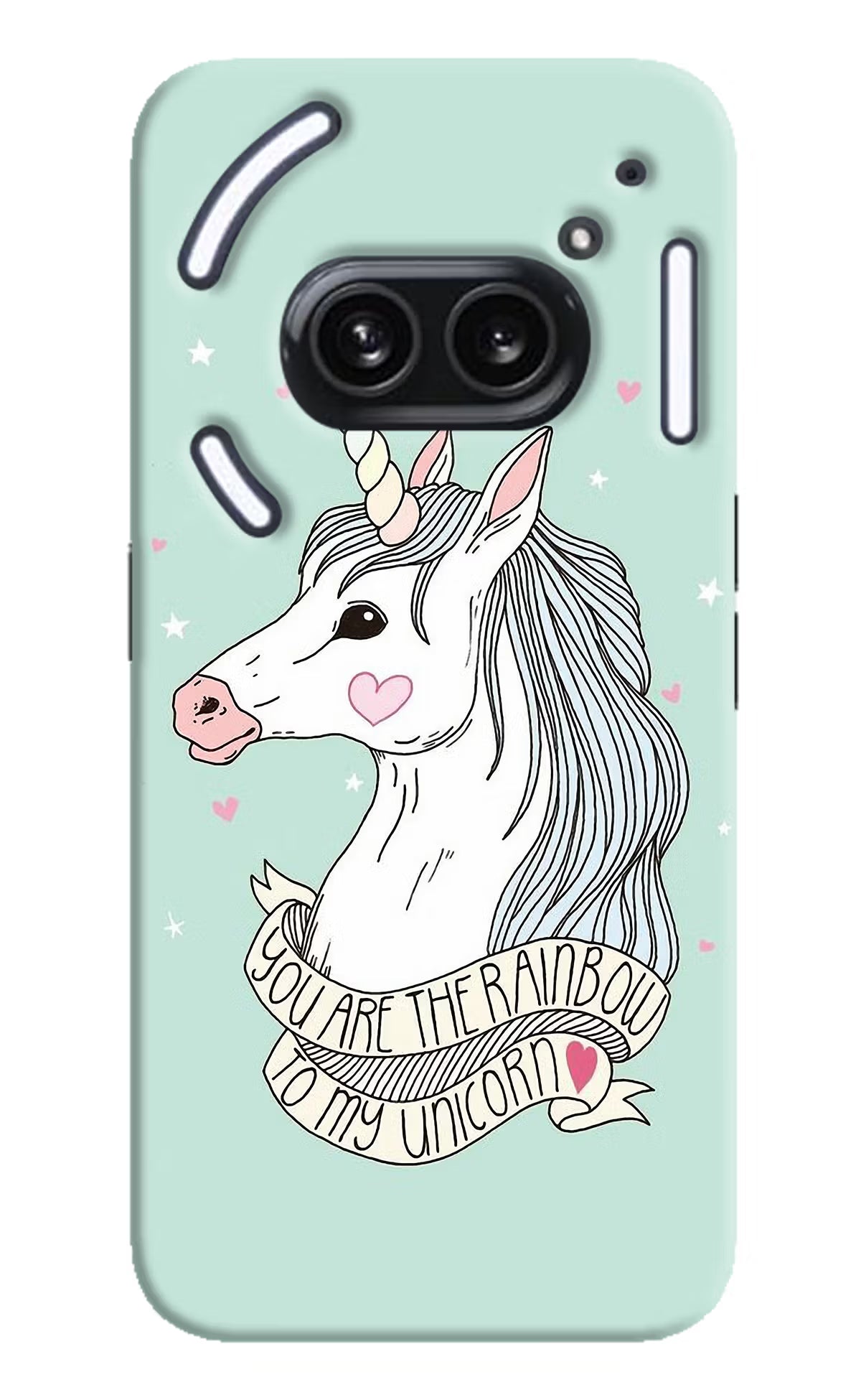 Unicorn Wallpaper Nothing Phone 2A Plus Hard Case Back Cover by Casekaro