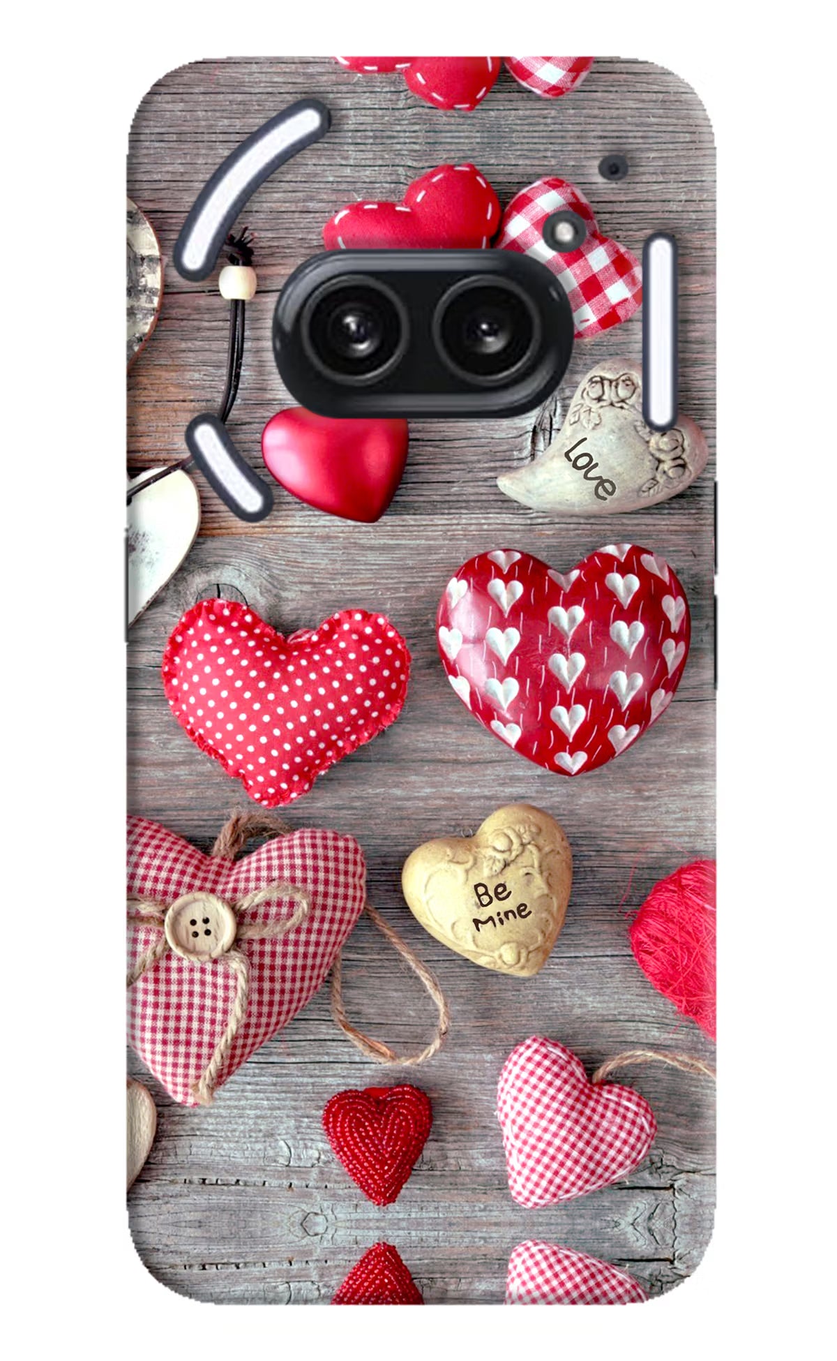 Love Wallpaper Nothing Phone 2A Plus Hard Case Back Cover by Casekaro