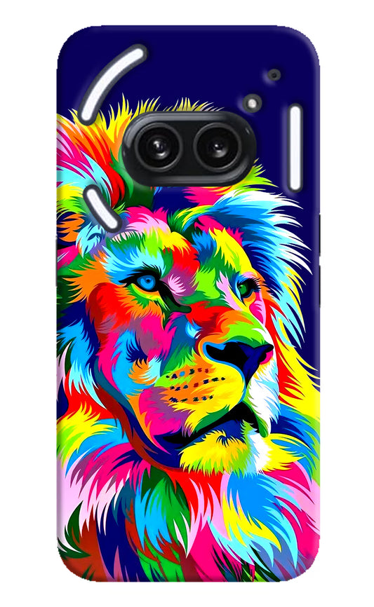 Vector Art Lion Nothing Phone 2A Plus Hard Case Back Cover by Casekaro
