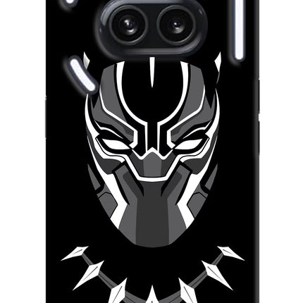 Black Panther Nothing Phone 2A Plus Hard Case Back Cover by Casekaro