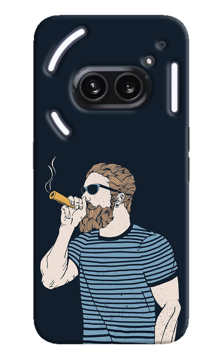 Smoking Nothing Phone 2A Plus Back Cover, Hard case