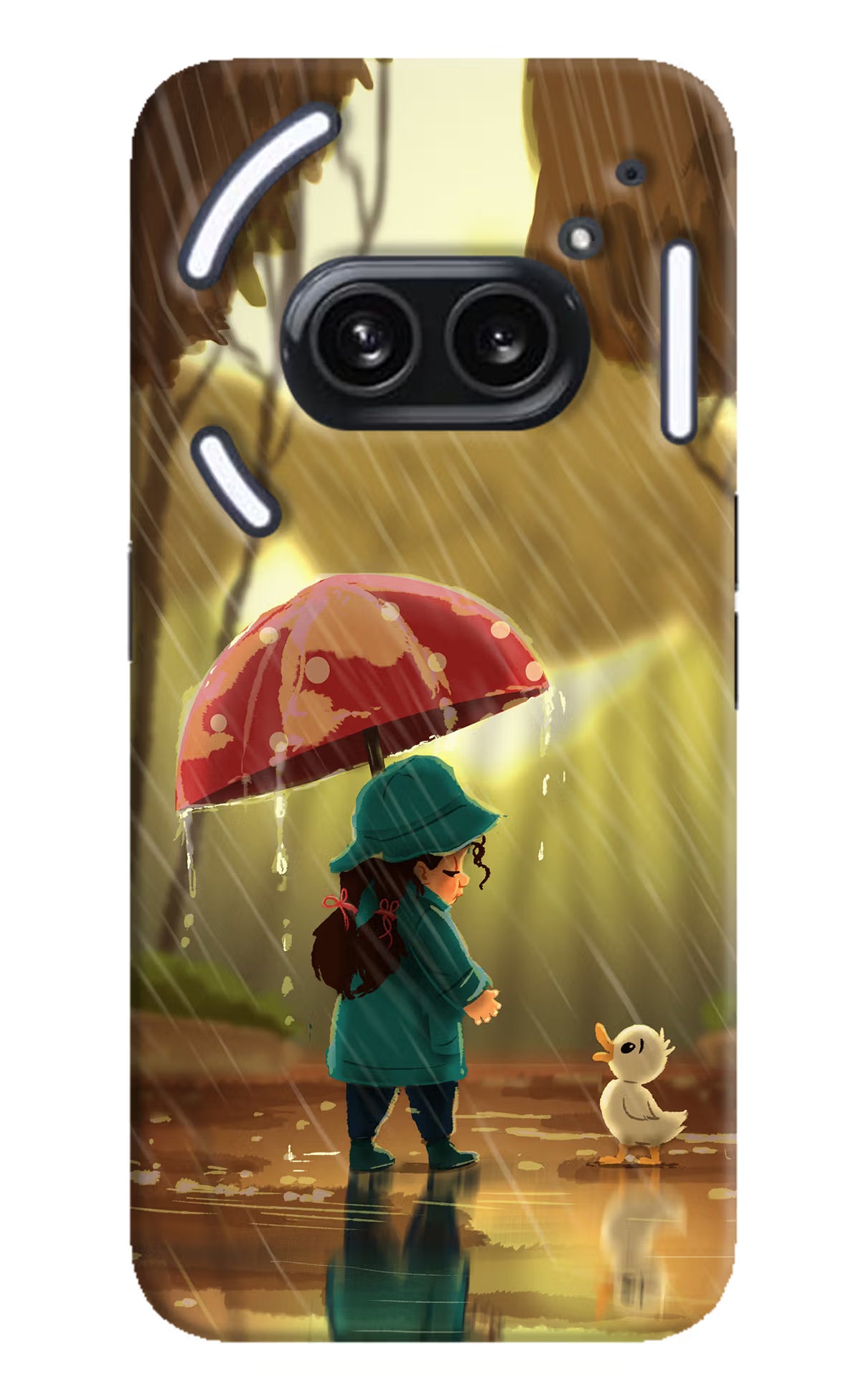 Rainy Day Nothing Phone 2A Plus Hard Case Back Cover by Casekaro