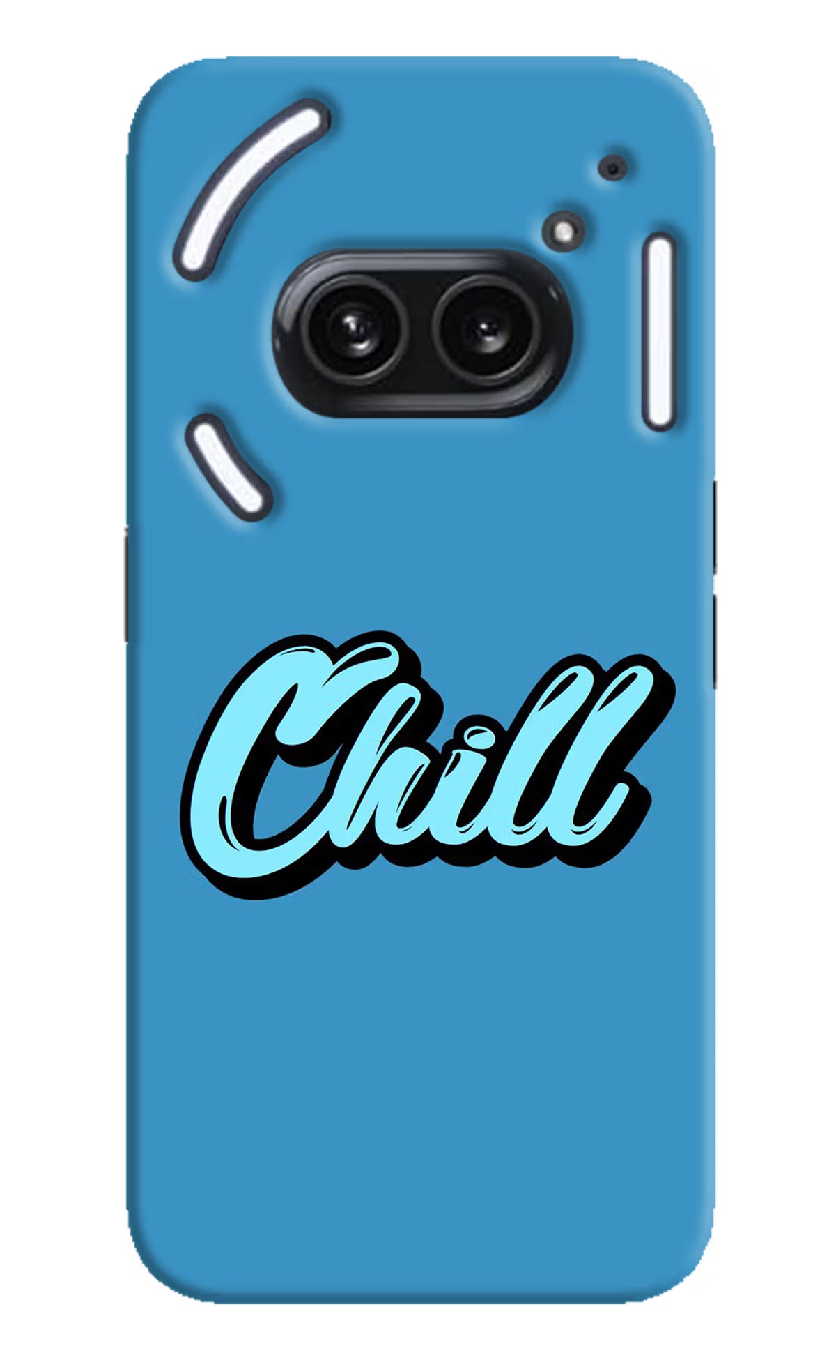 Chill Nothing Phone 2A Plus Hard Case Back Cover by Casekaro