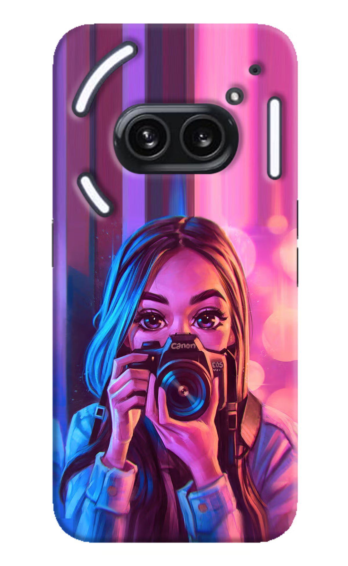 Girl Photographer Nothing Phone 2A Plus Hard Case Back Cover by Casekaro
