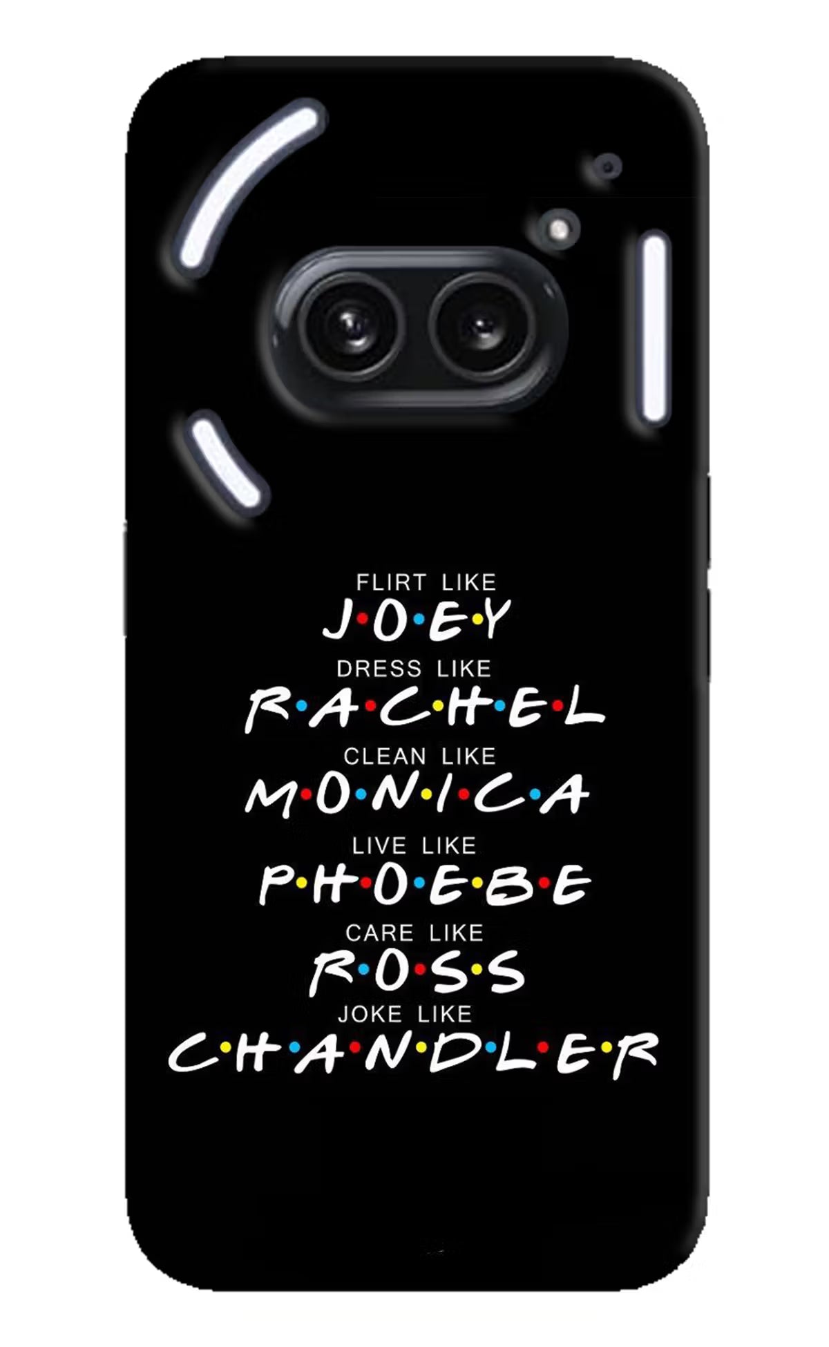 FRIENDS Character Nothing Phone 2A Plus Hard Case Back Cover by Casekaro