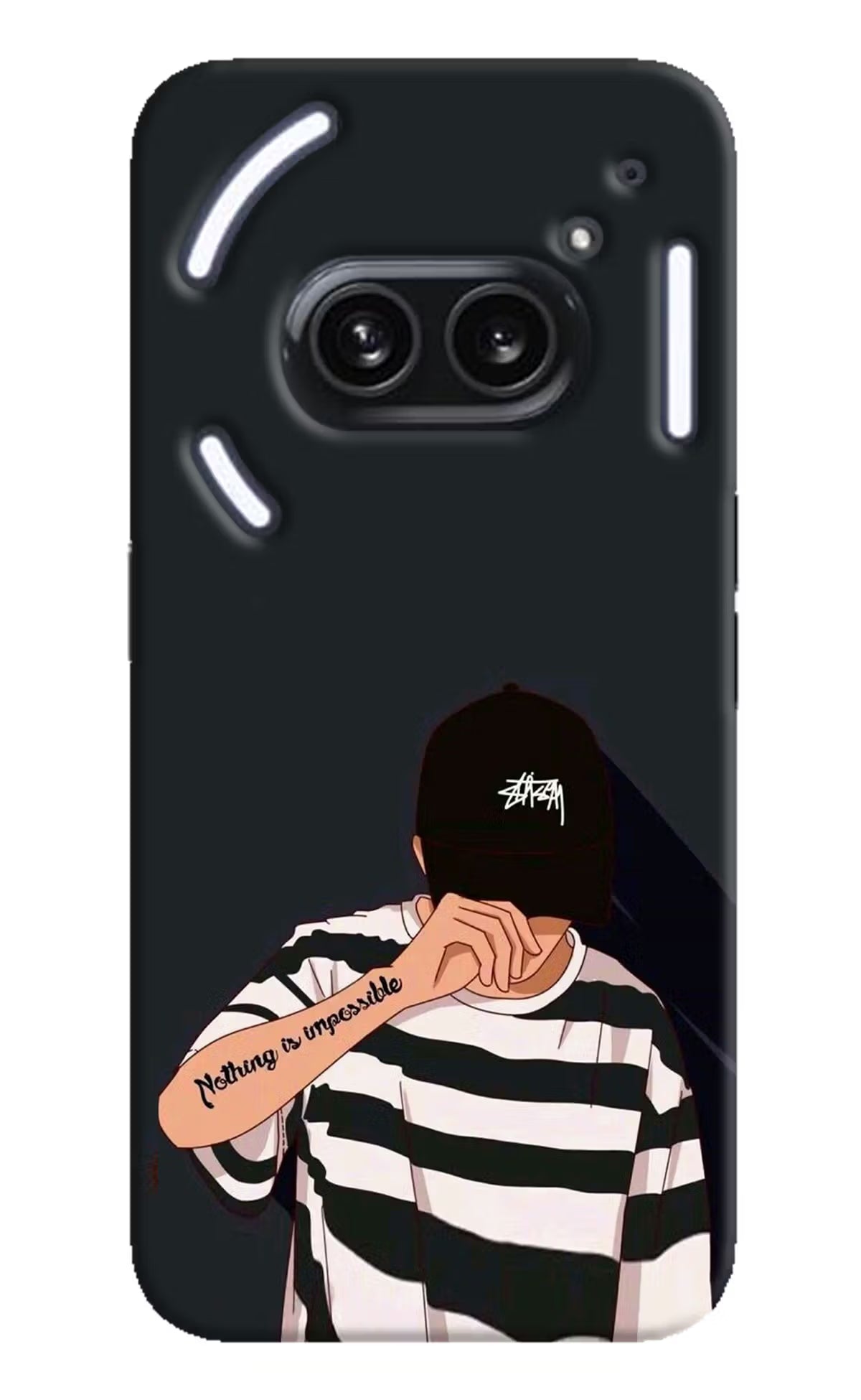 Aesthetic Boy Nothing Phone 2A Plus Hard Case Back Cover by Casekaro