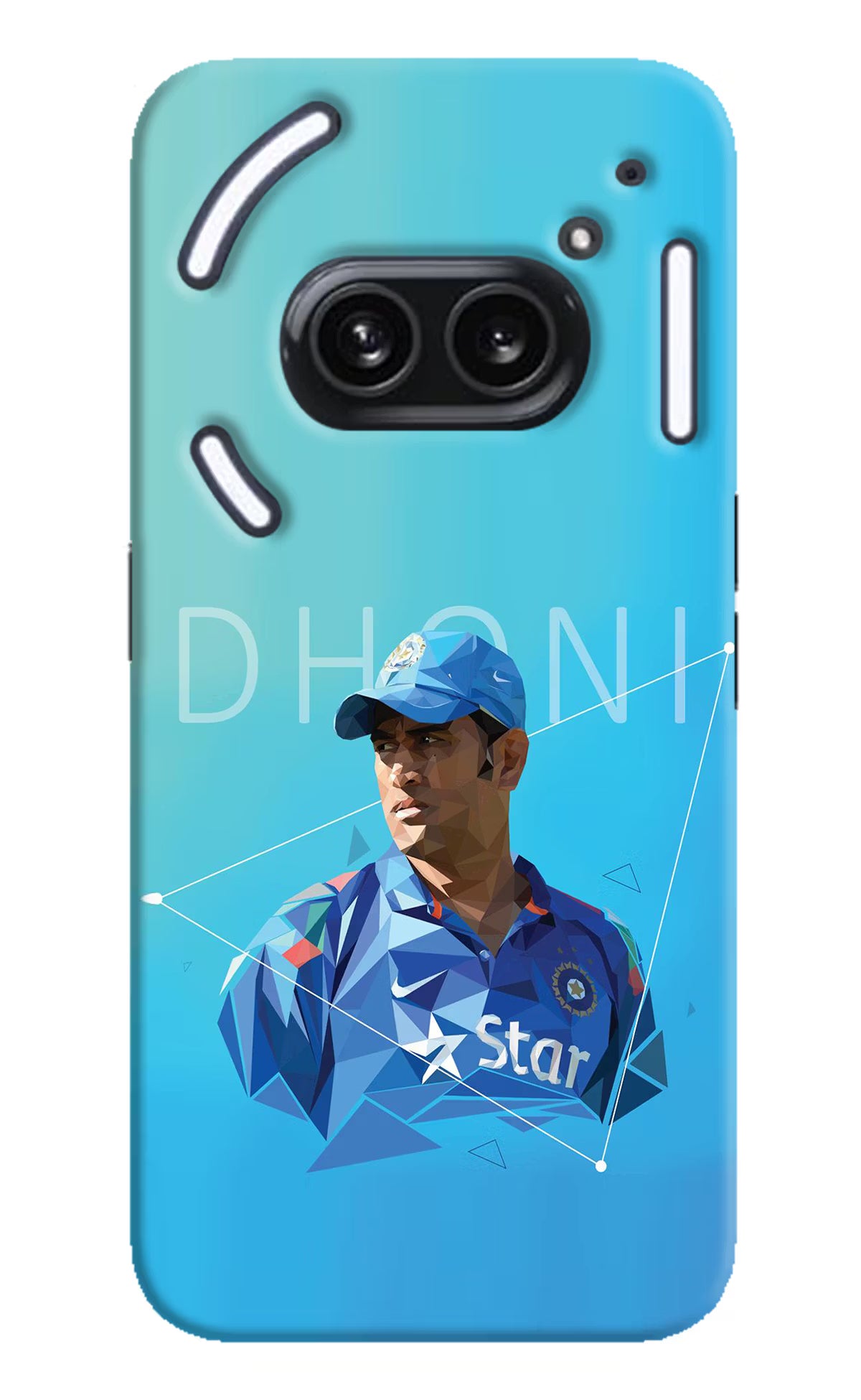 Dhoni Artwork Nothing Phone 2A Plus Hard Case Back Cover by Casekaro