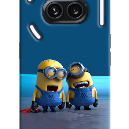 Minion Laughing Nothing Phone 2A Plus Hard Case Back Cover by Casekaro