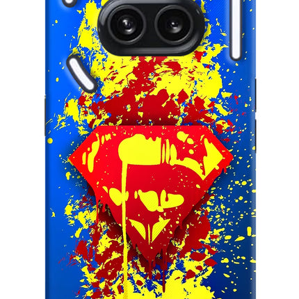 Superman logo Nothing Phone 2A Plus Hard Case Back Cover by Casekaro