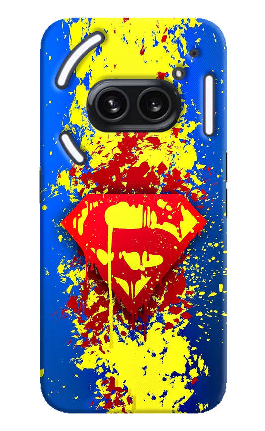 Superman logo Nothing Phone 2A Plus Hard Case Back Cover by Casekaro