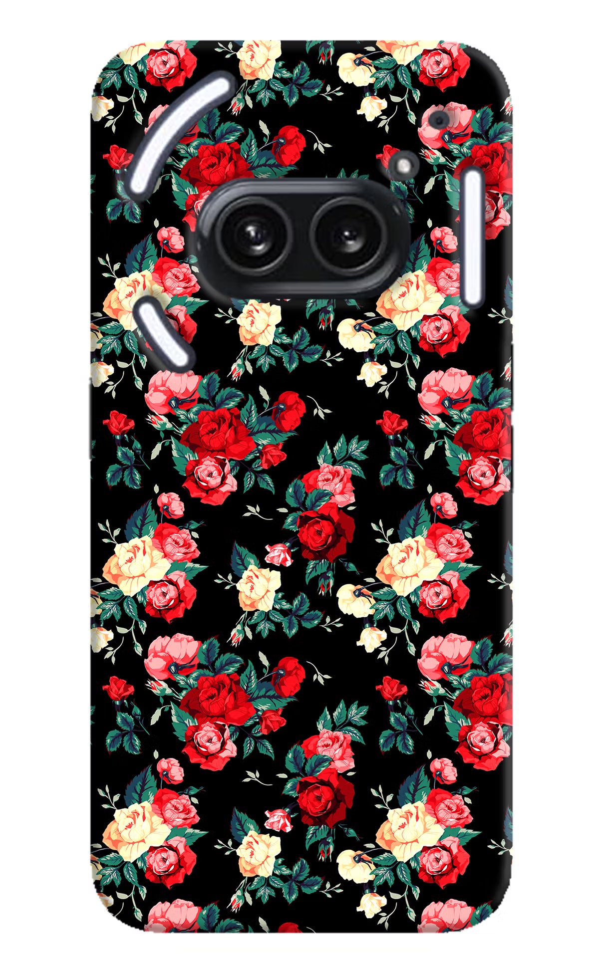Rose Pattern Nothing Phone 2A Plus Hard Case Back Cover by Casekaro