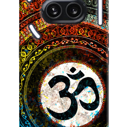 Om Cultural Nothing Phone 2A Plus Hard Case Back Cover by Casekaro