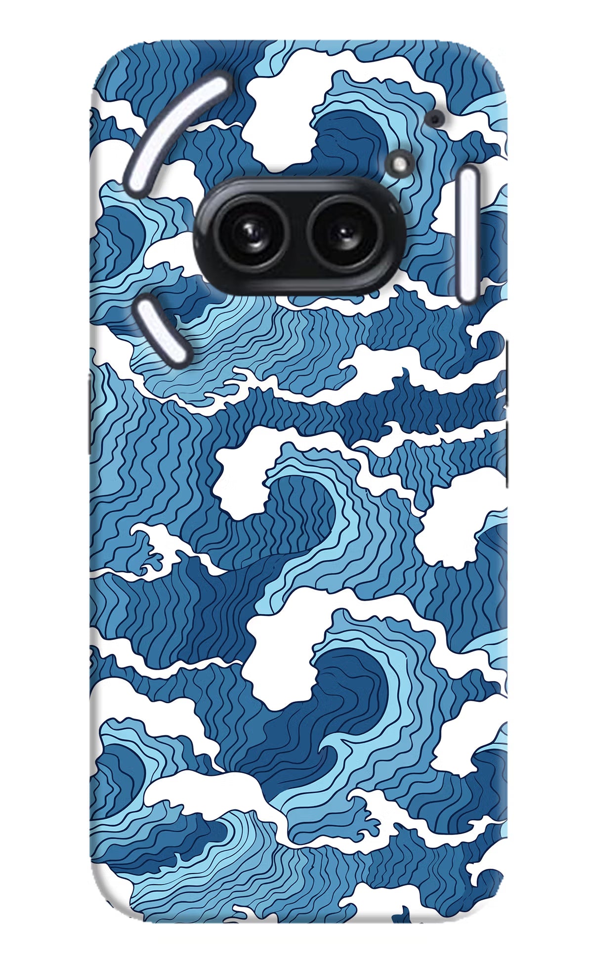 Blue Waves Nothing Phone 2A Plus Hard Case Back Cover by Casekaro