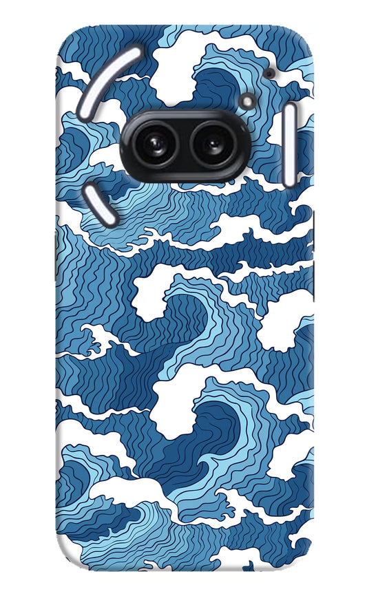 Blue Waves Nothing Phone 2A Plus Hard Case Back Cover by Casekaro