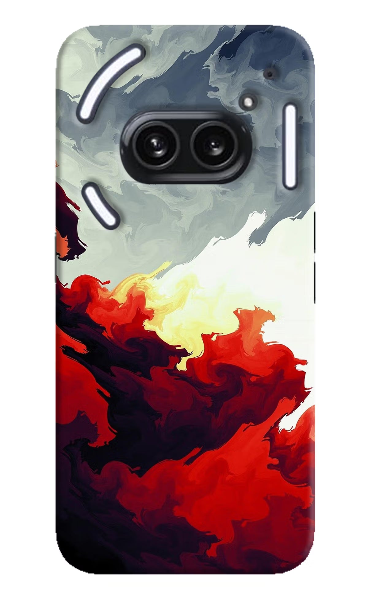 Fire Cloud Nothing Phone 2A Plus Hard Case Back Cover by Casekaro