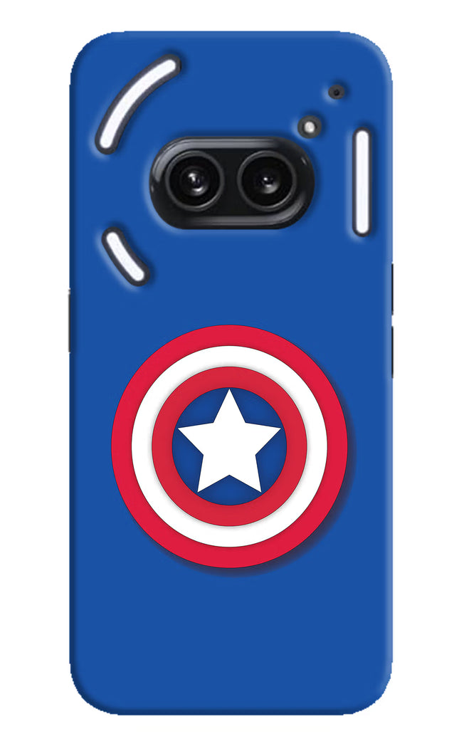 Shield Nothing Phone 2A Plus Hard Case Back Cover by Casekaro