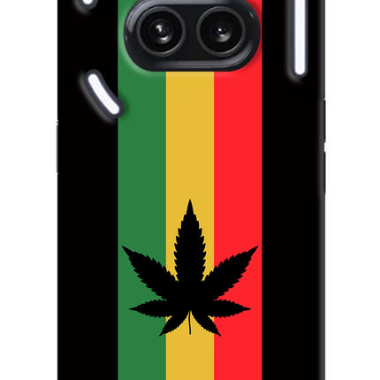 Weed Flag Nothing Phone 2A Plus Hard Case Back Cover by Casekaro