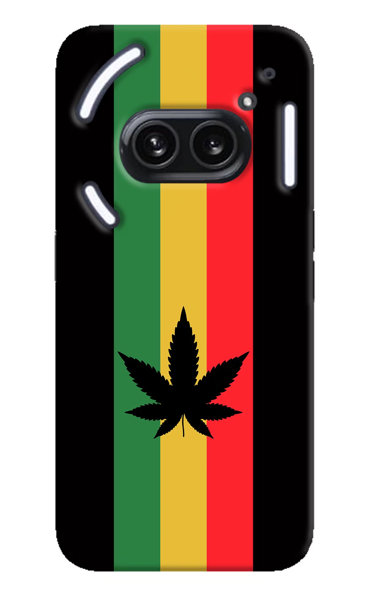 Weed Flag Nothing Phone 2A Plus Hard Case Back Cover by Casekaro