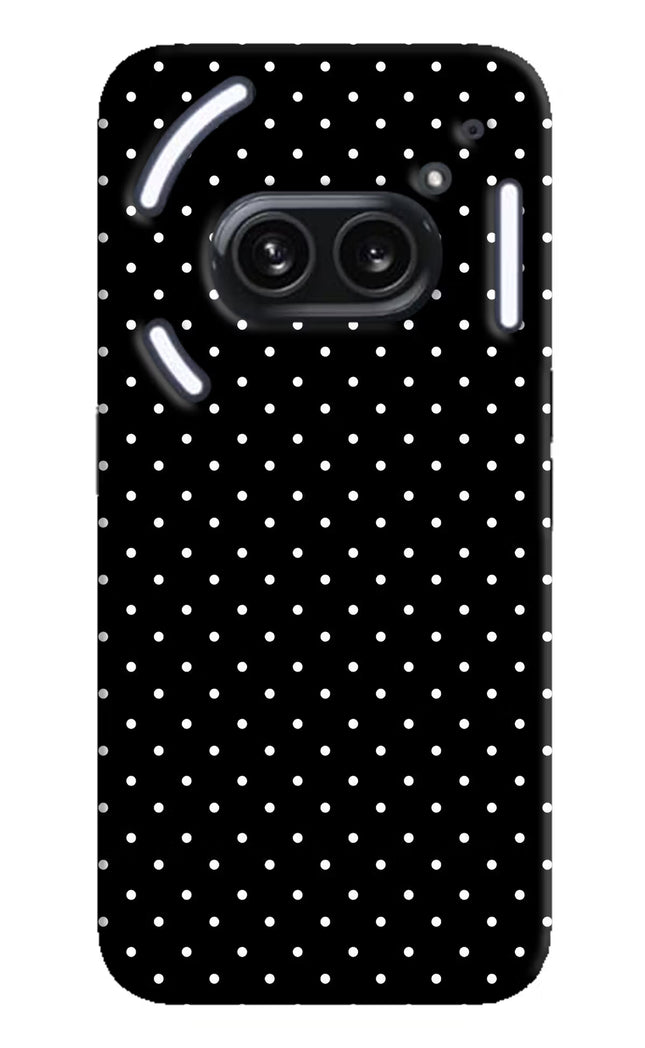 White Dots Nothing Phone 2A Plus Hard Case Back Cover by Casekaro