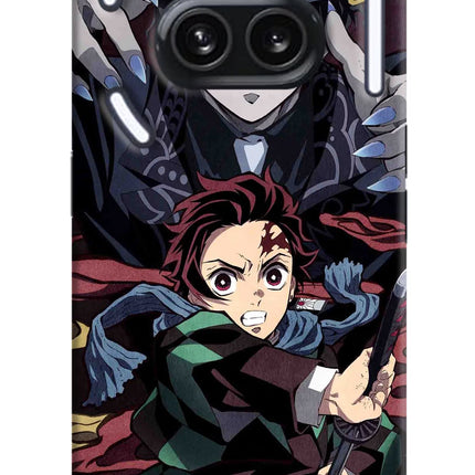 Demon Slayer Nothing Phone 2A Plus Hard Case Back Cover by Casekaro