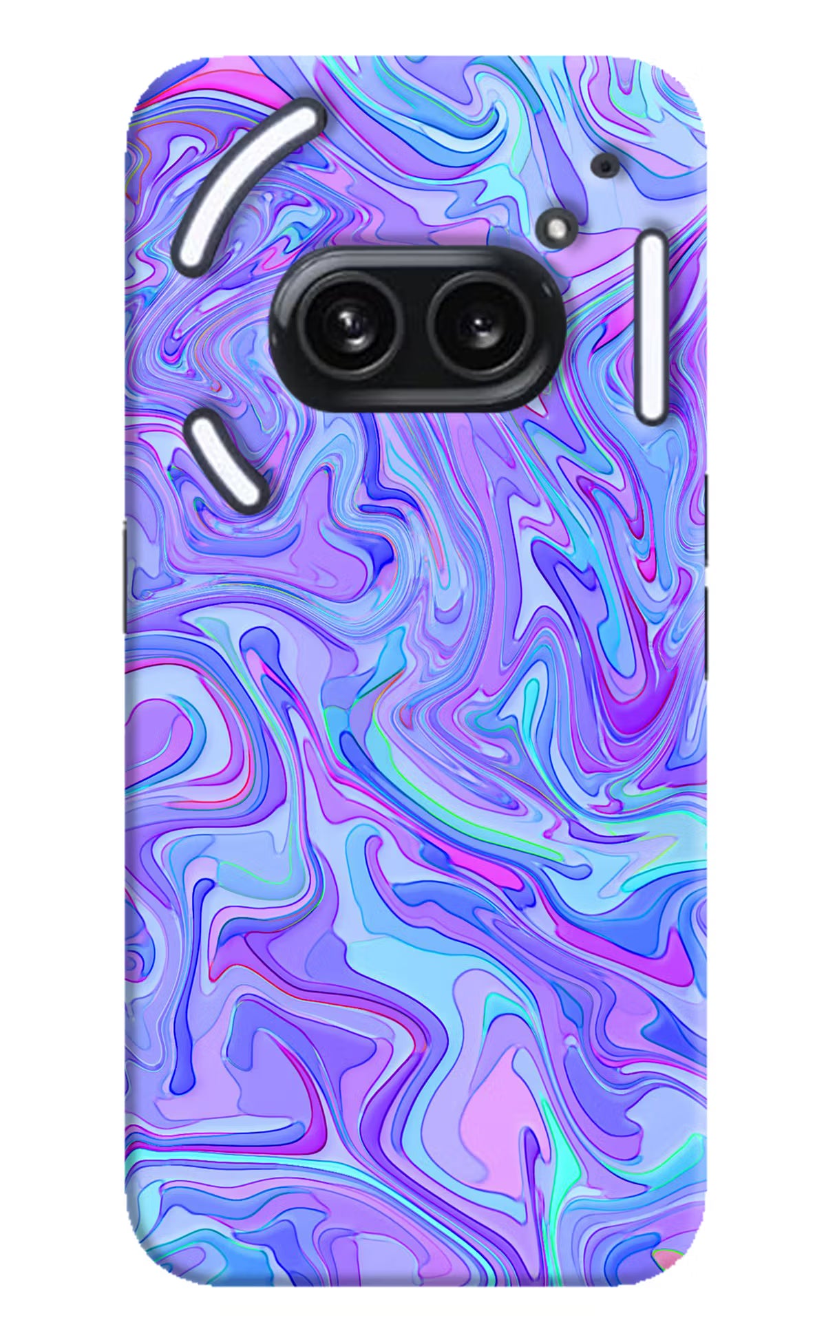 Glitter Nothing Phone 2A Plus Hard Case Back Cover by Casekaro