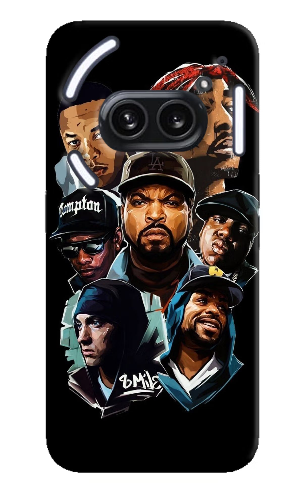 Rappers Nothing Phone 2A Plus Hard Case Back Cover by Casekaro