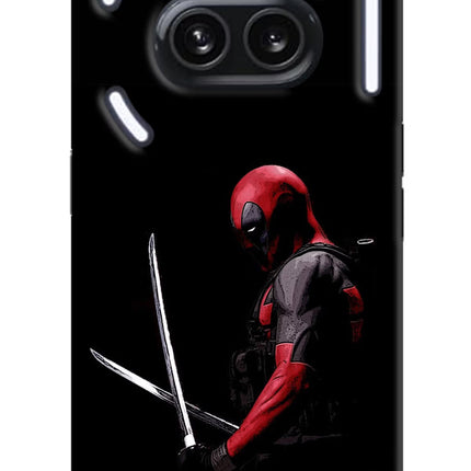 Deadpool Nothing Phone 2A Plus Hard Case Back Cover by Casekaro