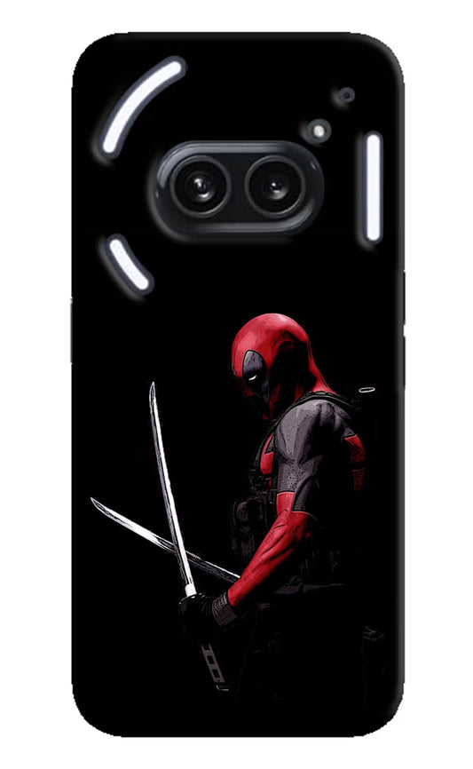 Deadpool Nothing Phone 2A Plus Hard Case Back Cover by Casekaro