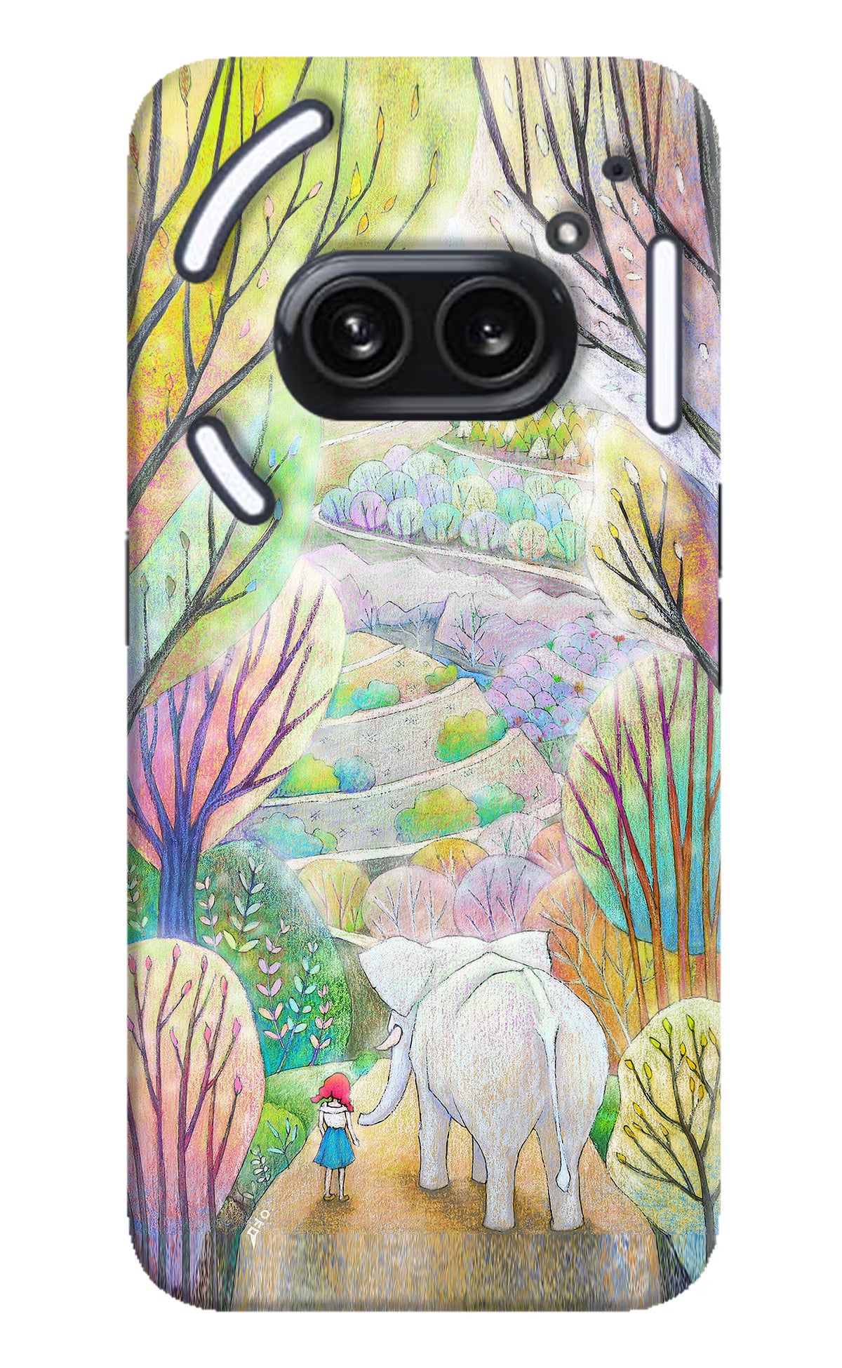 Nature Painting Nothing Phone 2A Plus Hard Case Back Cover by Casekaro