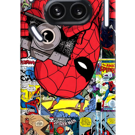 Spider Man Nothing Phone 2A Plus Hard Case Back Cover by Casekaro