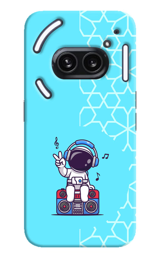 Cute Astronaut Chilling Nothing Phone 2A Plus Hard Case Back Cover by Casekaro