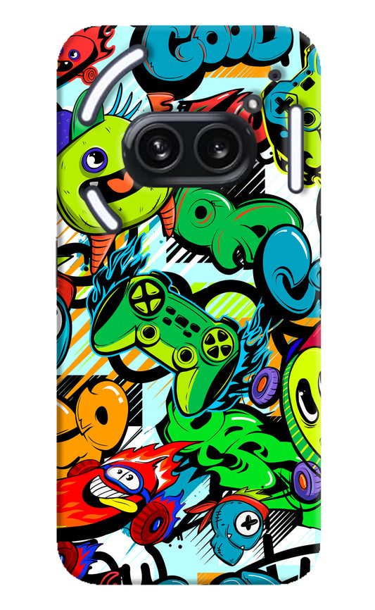 Game Doodle Nothing Phone 2A Plus Hard Case Back Cover by Casekaro