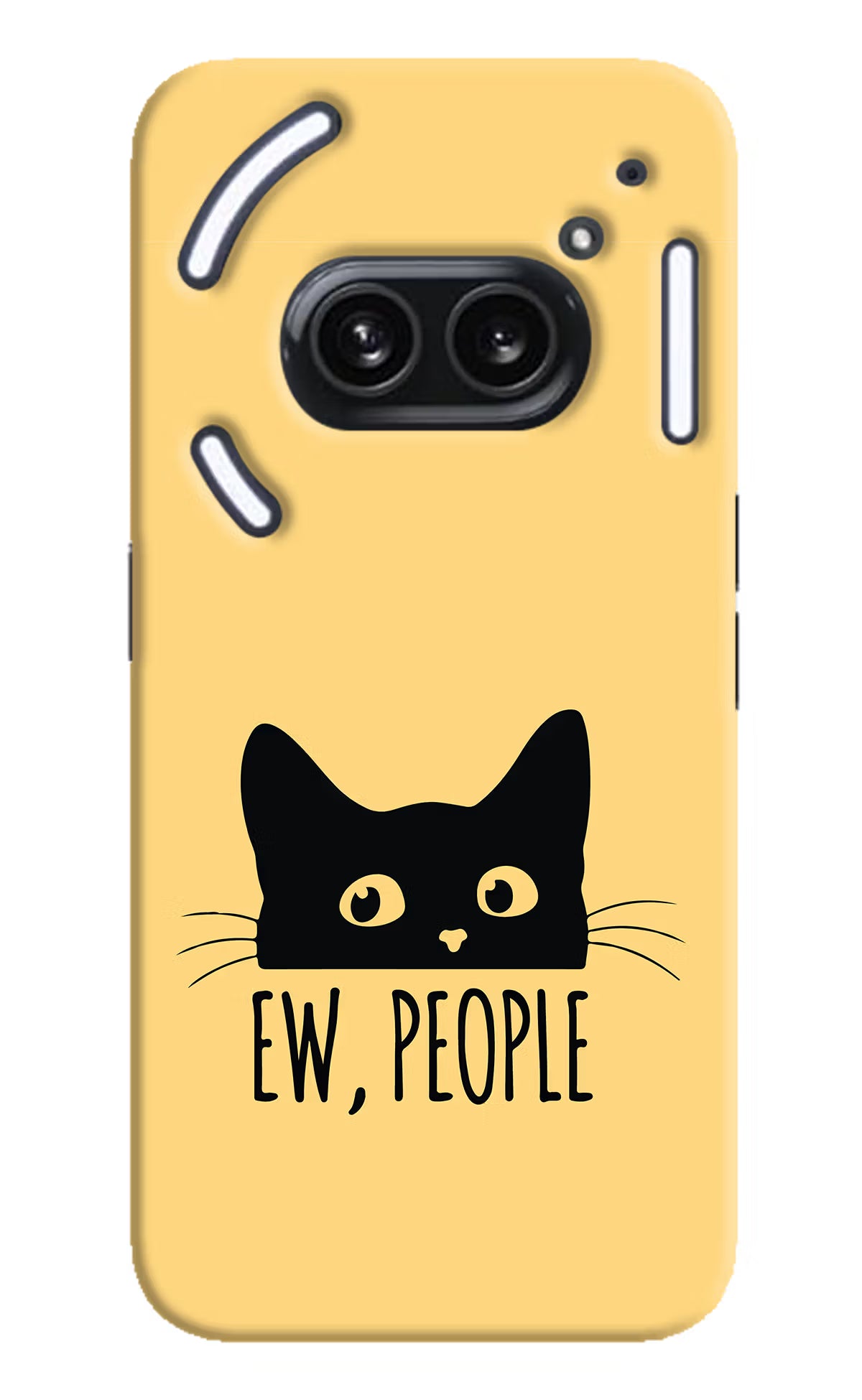 Ew People Catitude Nothing Phone 2A Plus Hard Case Back Cover by Casekaro
