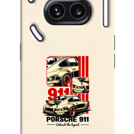 Classic Porsche 911 Nothing Phone 2A Plus Hard Case Back Cover by Casekaro