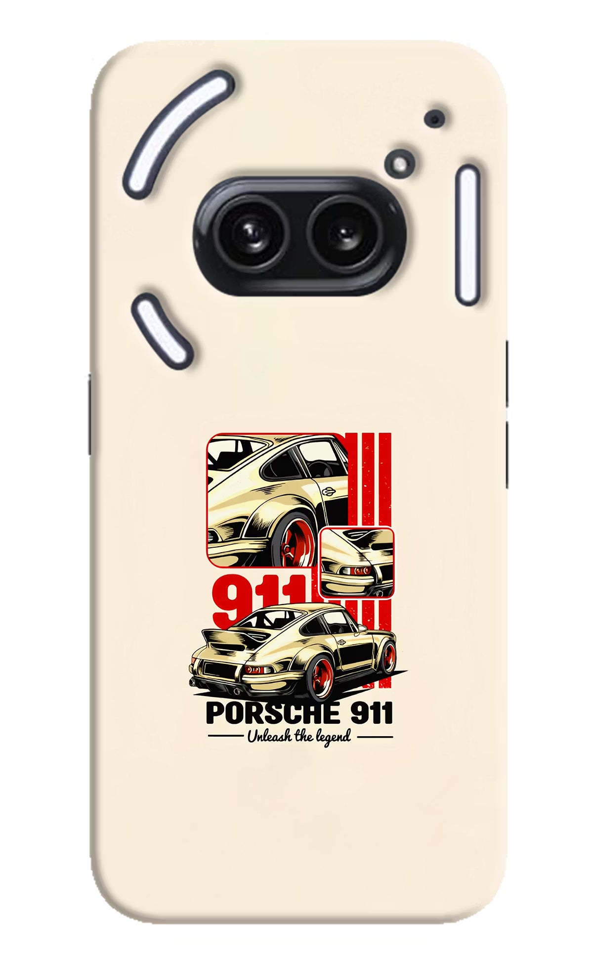 Classic Porsche 911 Nothing Phone 2A Plus Hard Case Back Cover by Casekaro