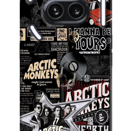 Arctic Monkeys Nothing Phone 2A Plus Hard Case Back Cover by Casekaro