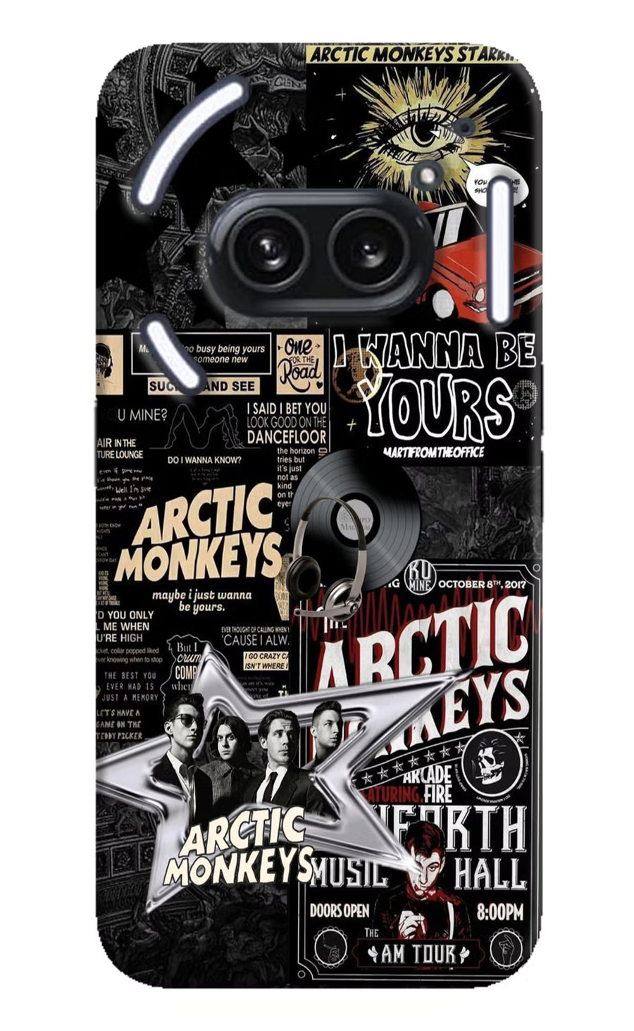 Arctic Monkeys Nothing Phone 2A Plus Back Cover, Hard case