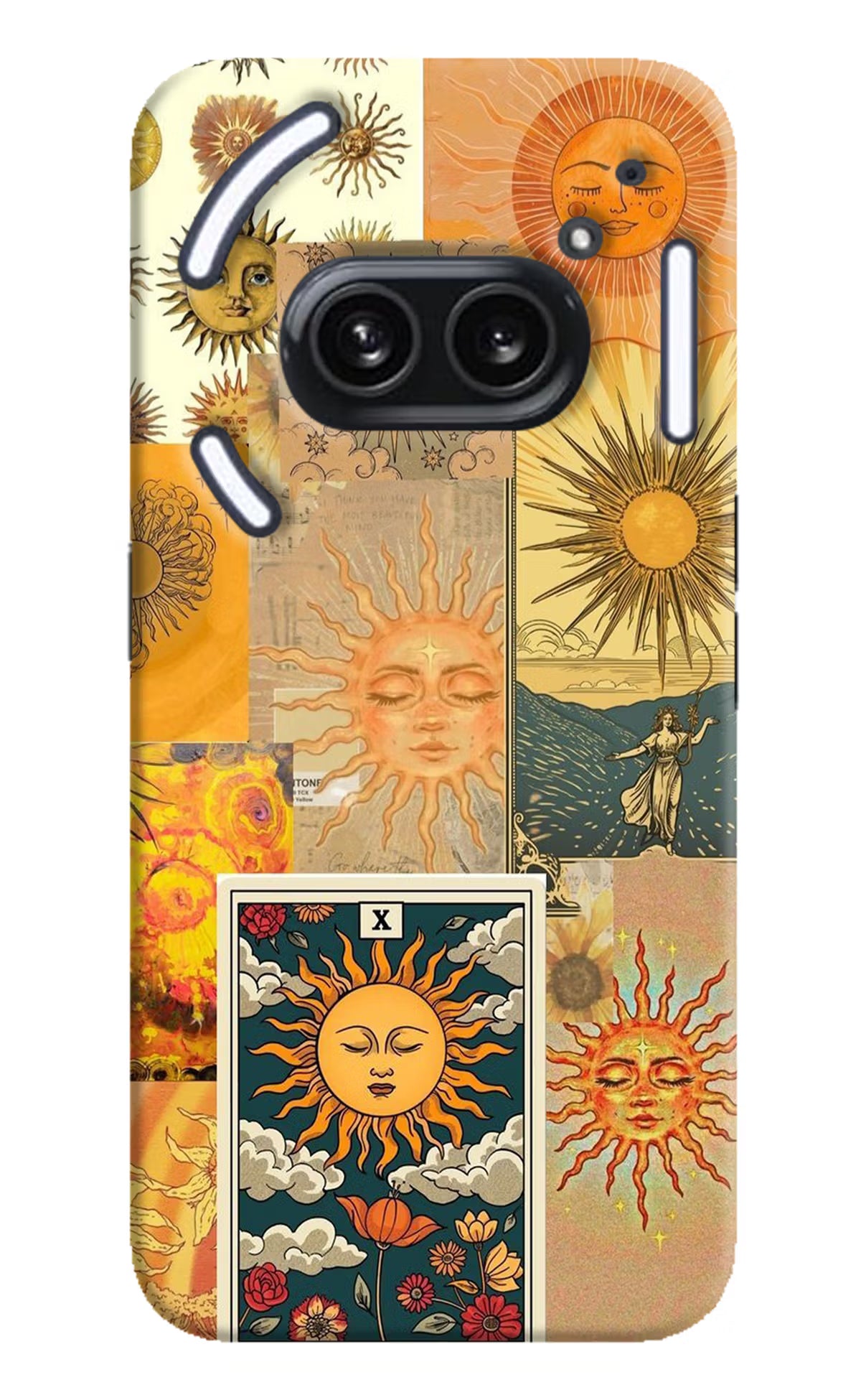 Sun Nothing Phone 2A Plus Hard Case Back Cover by Casekaro