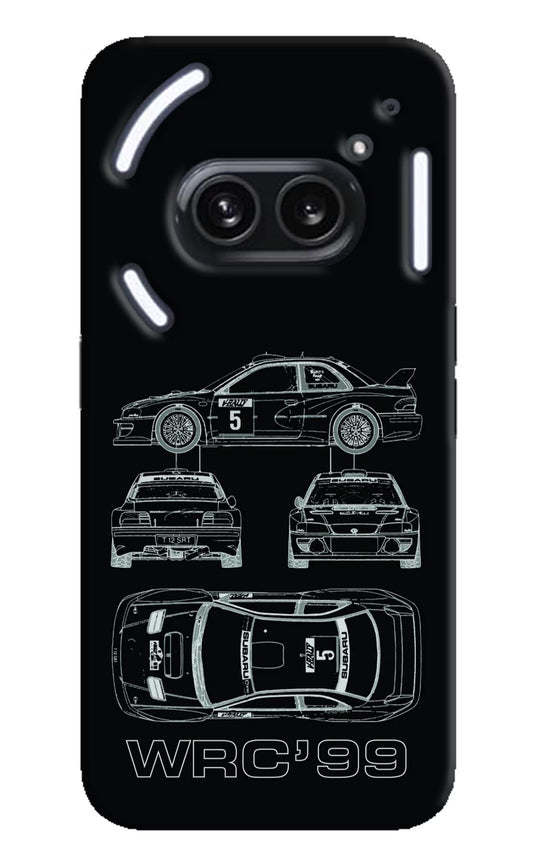 WRC'99 Nothing Phone 2A Plus Hard Case Back Cover by Casekaro